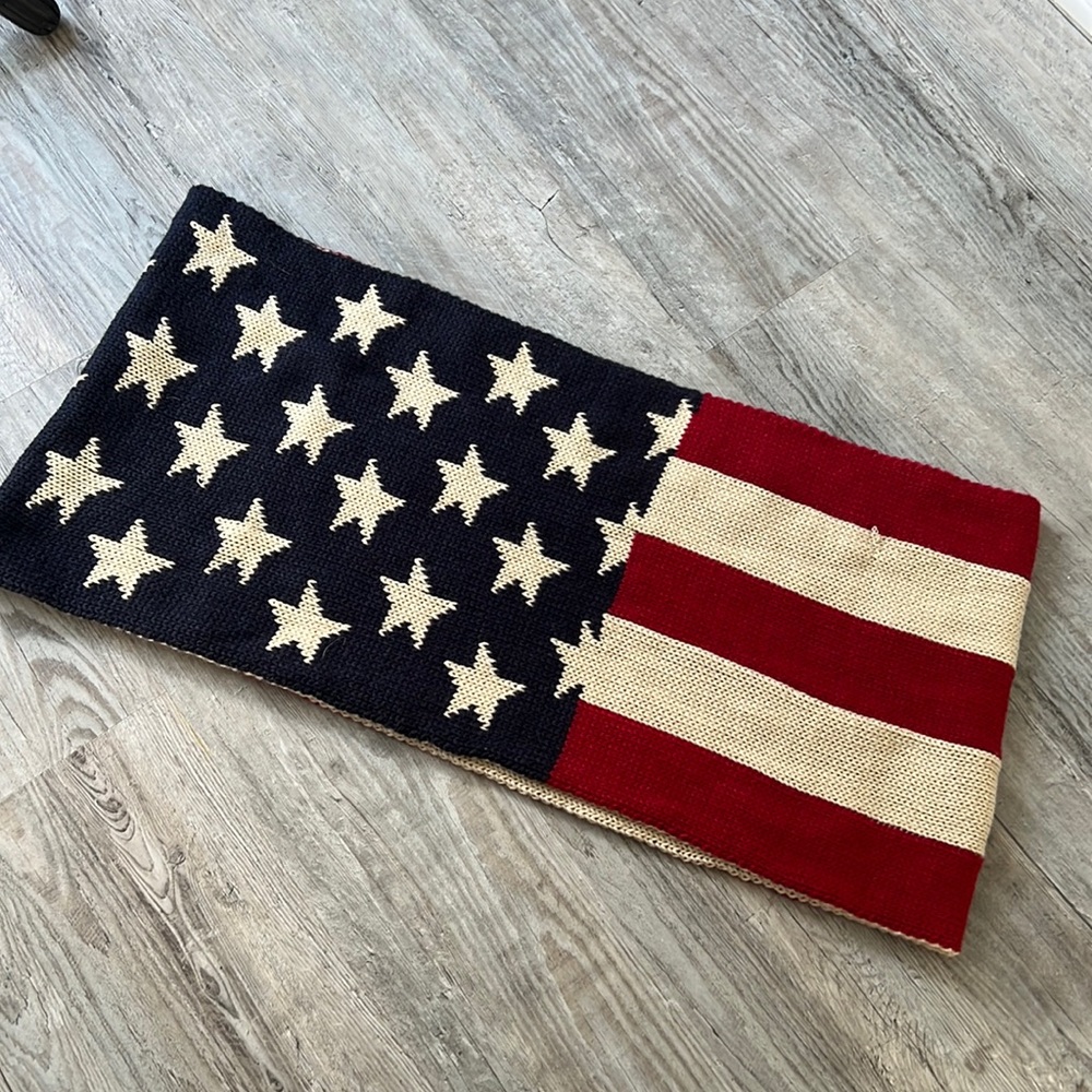American Flag Infinity Scarf - Picture 1 of 3